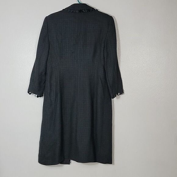 Escada Wool Blend Fringe Jacket - Picture 7 of 12